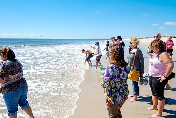 Leanne Goes to the Beach.