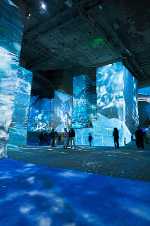 Carrieres de Lumieres, Les Baux