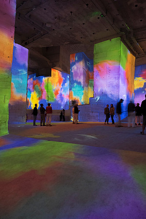 Carrieres de Lumieres, Les Baux