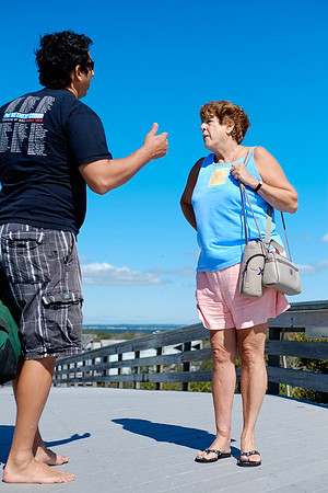 Leanne Goes to the Beach.