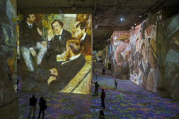Carrieres de Lumieres, Les Baux