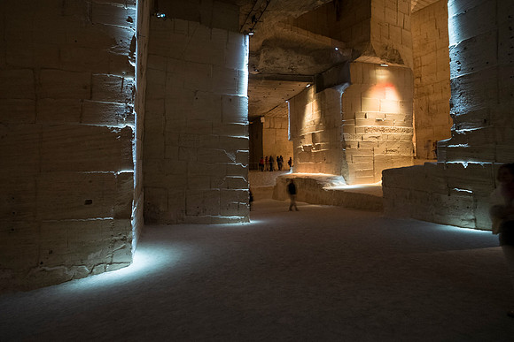 Carrieres de Lumieres, Les Baux