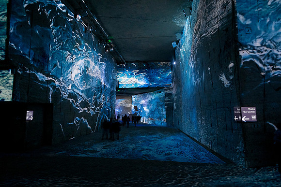 Carrieres de Lumieres, Les Baux