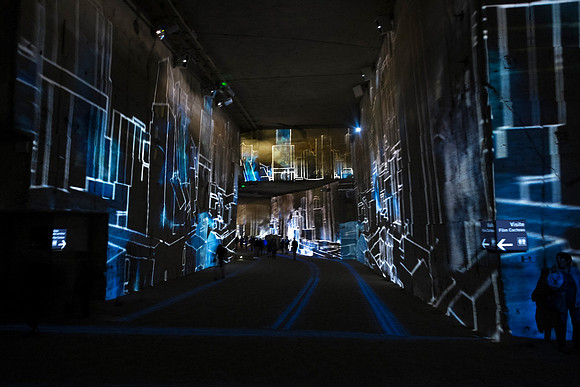 Carrieres de Lumieres, Les Baux