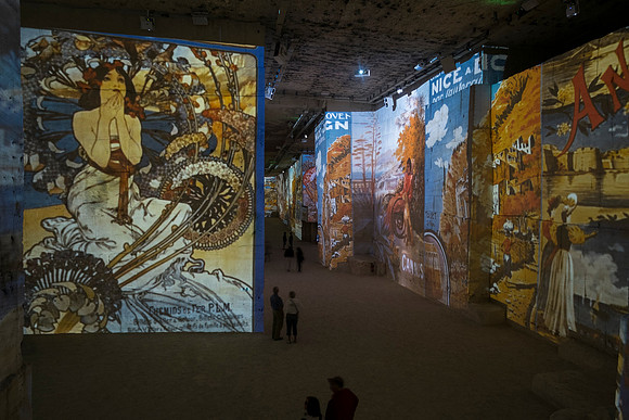 Carrieres de Lumieres, Les Baux